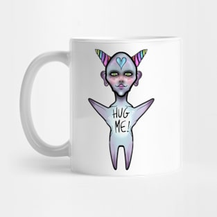 Cute Creature Unicorn Marshmallow- HUG ME! Mug